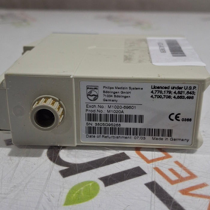 Hewlett Packard Hewlett Packard M1020A SpO2/PLETH Single Parameter Module Patient Monitors reLink Online