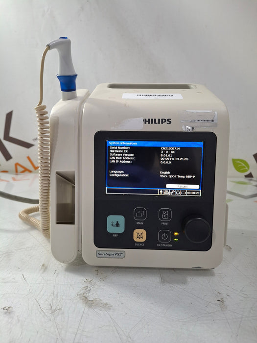 Philips SureSigns VS2+ Vital Signs Monitor