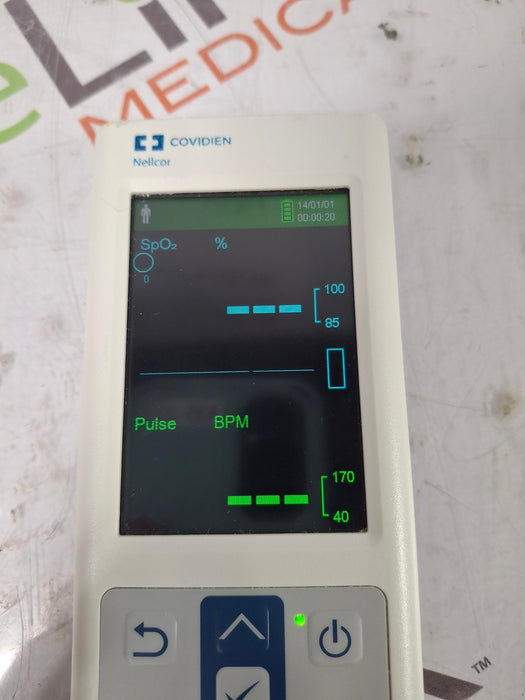 Covidien PM10N Nellcor Portable SpO2 Patient Monitoring System