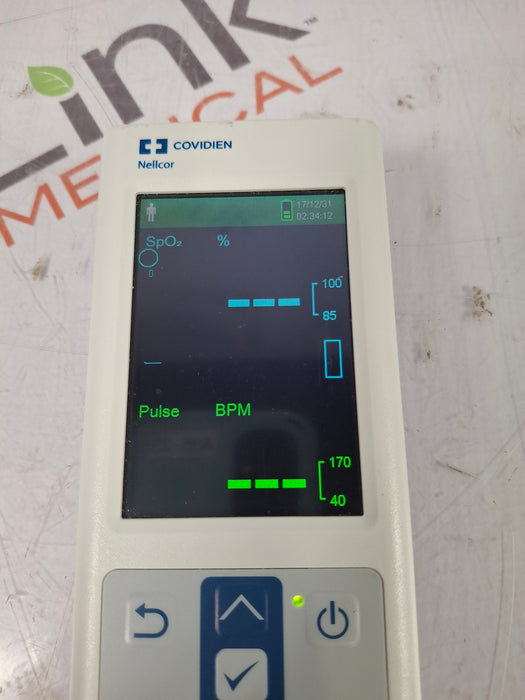 Covidien PM10N Nellcor Portable SpO2 Patient Monitoring System