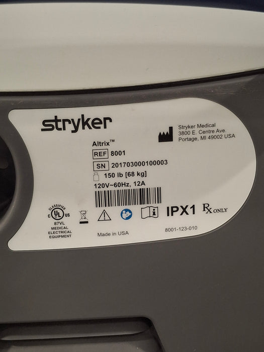 Stryker Altrix Temperature Management System