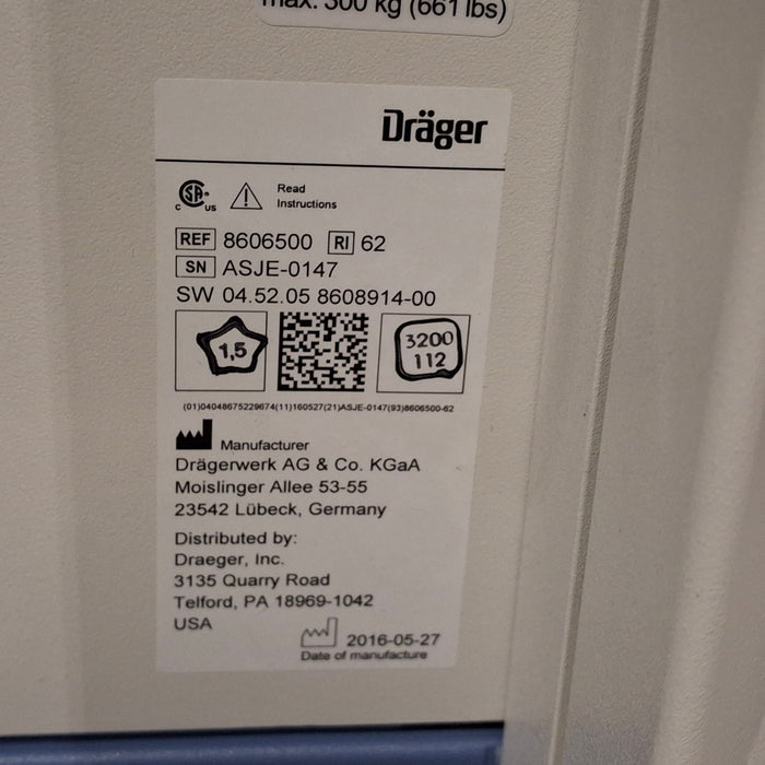 Draeger Medical Apollo Anesthesia System