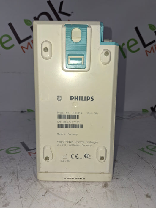 Philips M3001A-C06 Fast SpO2, NIBP, ECG, Temp, IBP MMS Module