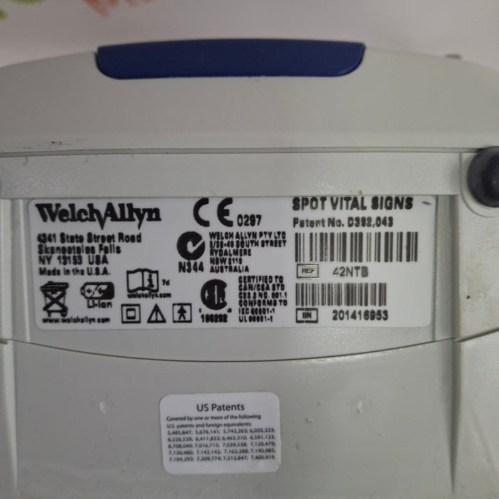 Welch Allyn Spot 420 - NIBP, Temp, Nellcor SpO2 Vital Signs Monitor