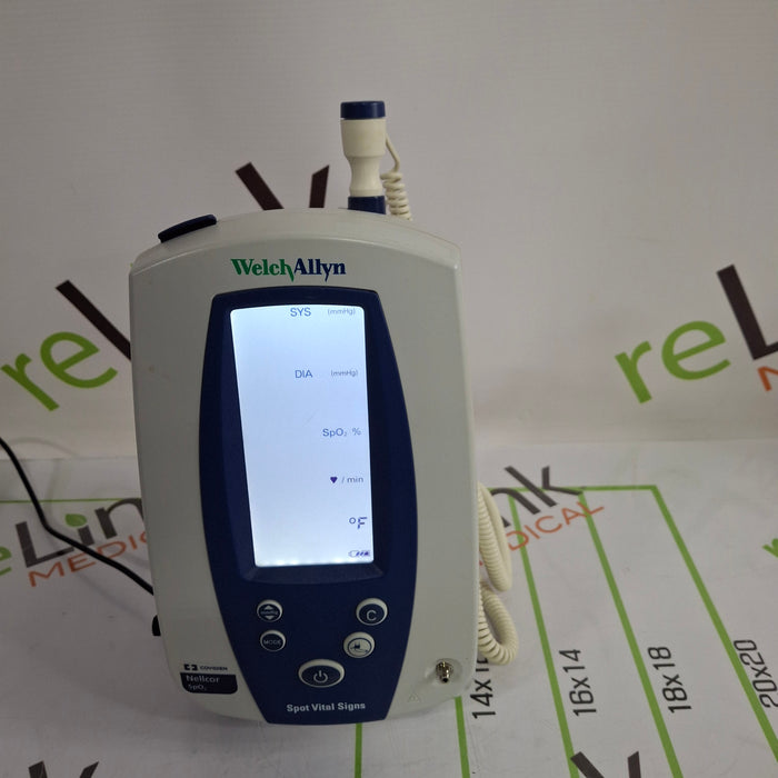 Welch Allyn Spot 420 - NIBP, Temp, Nellcor SpO2 Vital Signs Monitor