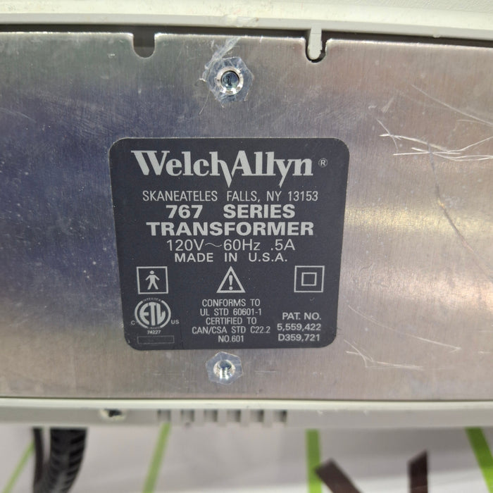 Welch Allyn 767 Series Transformer without Heads