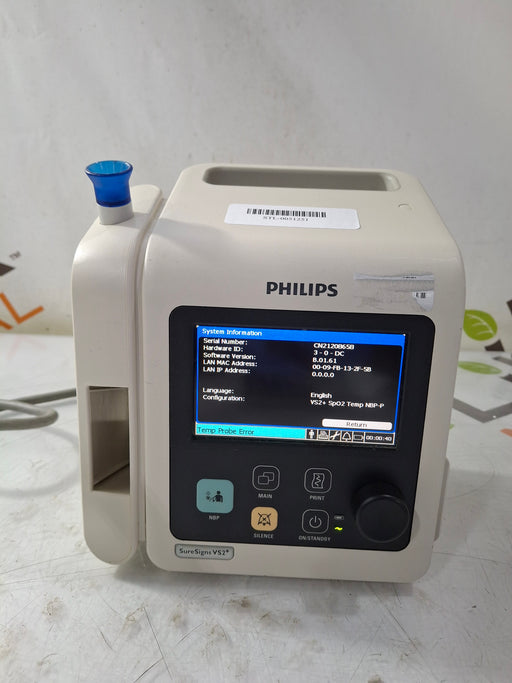 Philips Philips SureSigns VS2+ Vital Signs Monitor Patient Monitors reLink Online