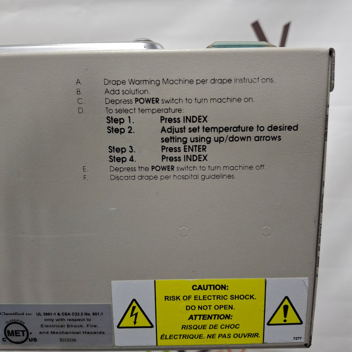 OR Solutions ORS-2057D -G Solution Warmer