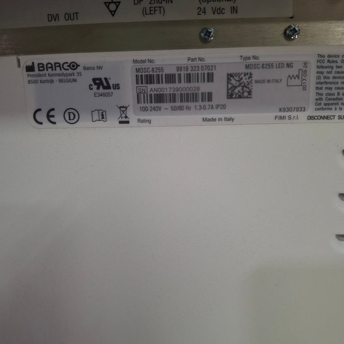 Barco MDSC 8255 Monitor