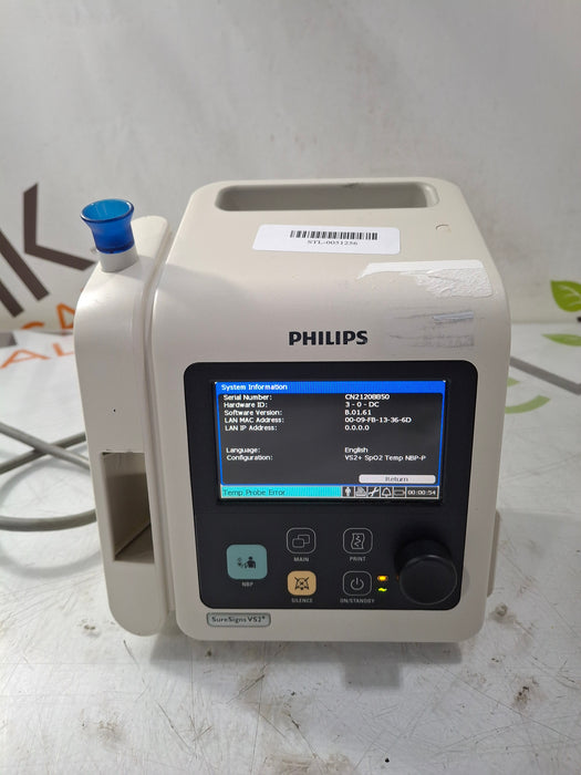 Philips Philips SureSigns VS2+ Vital Signs Monitor Patient Monitors reLink Online