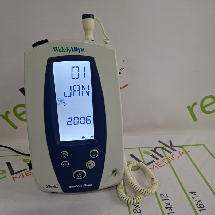 Welch Allyn Spot 420 - NIBP, Temp, Masimo SpO2 Vital Signs Monitor