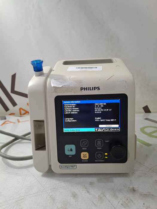 Philips SureSigns VS2+ Vital Signs Monitor