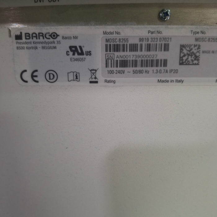 Barco MDSC 8255 Monitor