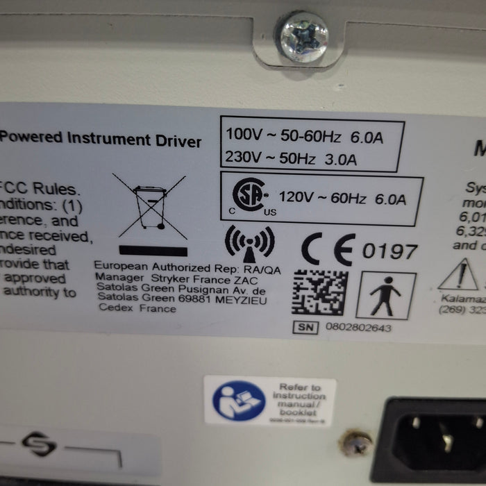 Stryker 5400-050 Core Powered Instrument Driver
