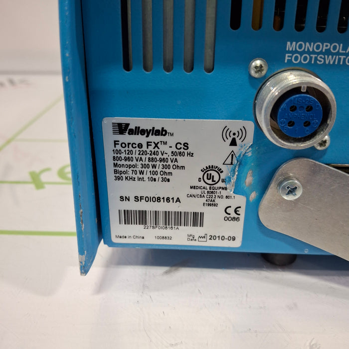 Covidien Force FX-CS Electrosurgical Unit