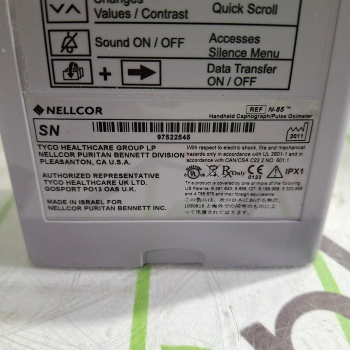 Nellcor N-85 Pulse Oximeter