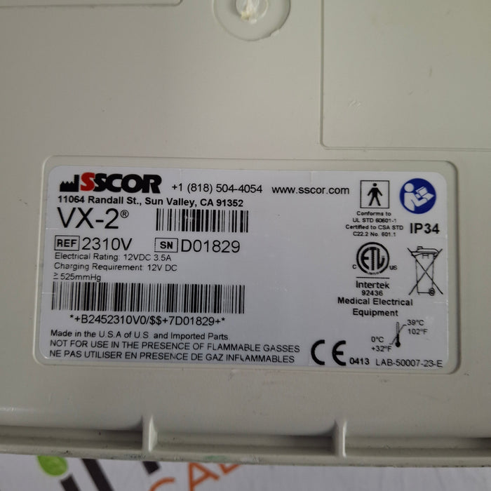 SSCOR, Inc. SSCOR, Inc. VX-2 Pump Surgical Equipment reLink Online