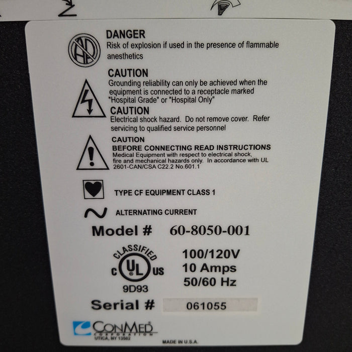 ConMed System 1200 Smoke Evacuator