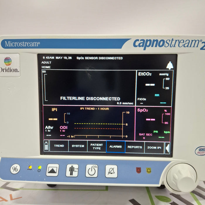 Oridion Capnostream 20P Capnography Monitor