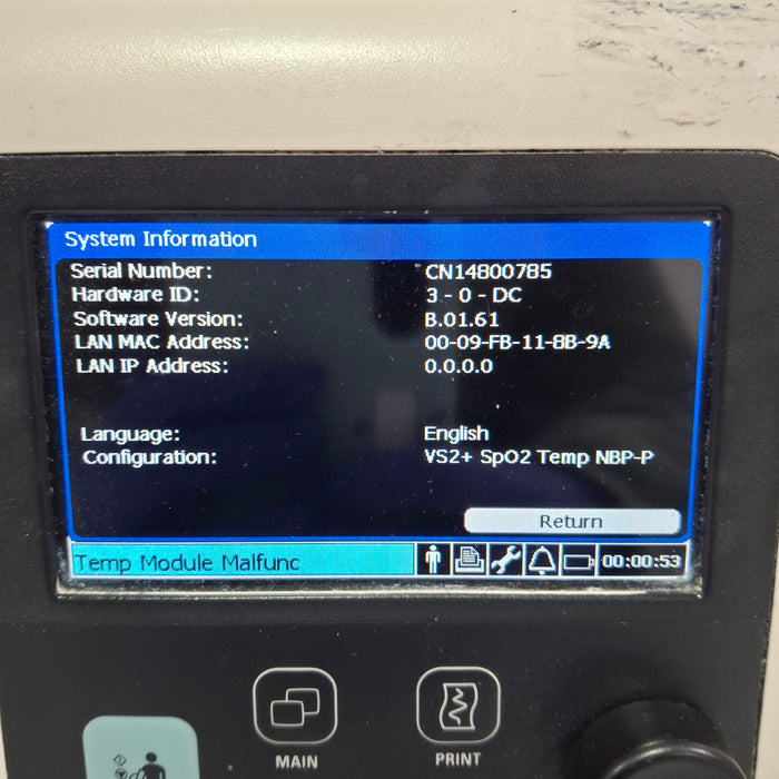 Philips Philips SureSigns VS2+ Vital Signs Monitor Patient Monitors reLink Online