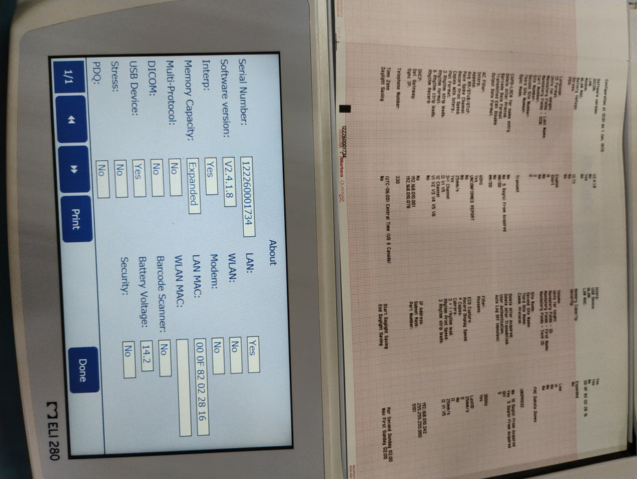 Mortara Eli 280 ECG