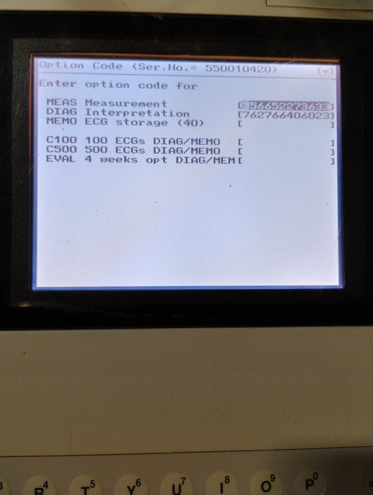 GE Healthcare MAC 1200 ECG