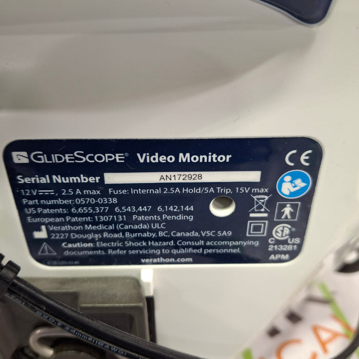 Verathon Medical, Inc Glidescope Video Laryngoscope