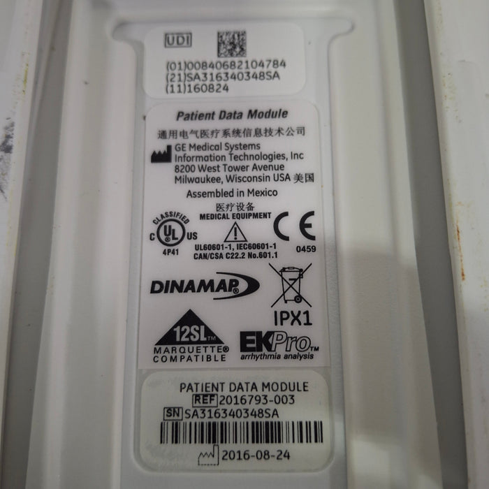 GE Healthcare PDM Masimo Patient Data Module