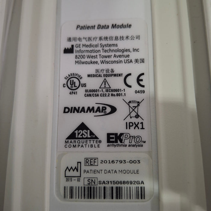 GE Healthcare PDM Masimo Patient Data Module