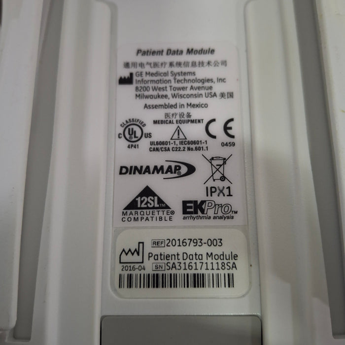 GE Healthcare PDM Masimo Patient Data Module
