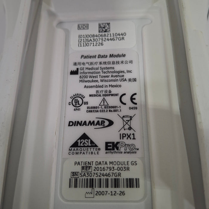 GE Healthcare PDM Masimo Patient Data Module