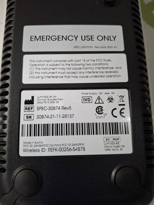 LumiraDx SPEC-30874 Rapid Detection Device