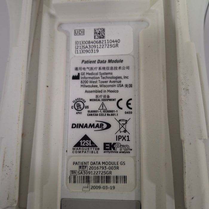 GE Healthcare PDM Masimo Patient Data Module