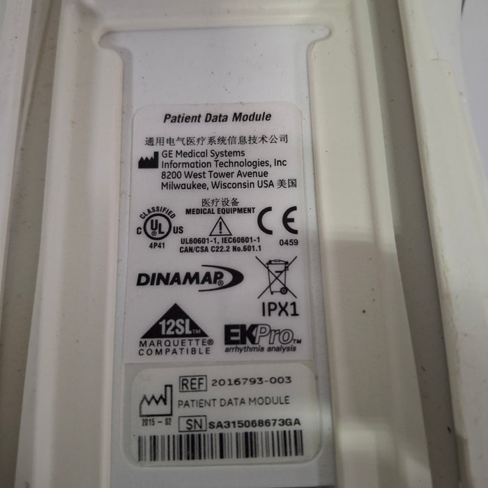 GE Healthcare PDM Masimo Patient Data Module