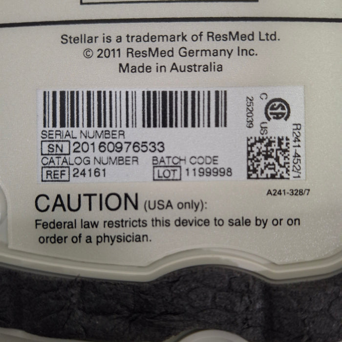 ResMed Stellar 150 Noninvasive Ventilator