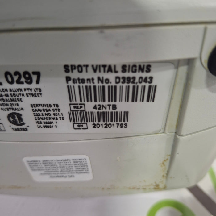 Welch Allyn Spot 420 - NIBP, Temp, Nellcor SpO2 Vital Signs Monitor