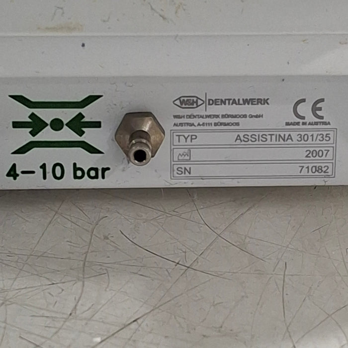 W&H Dentalwerk Assistina 301 Plus Dental Handpiece Lubrication & Cleaning Unit