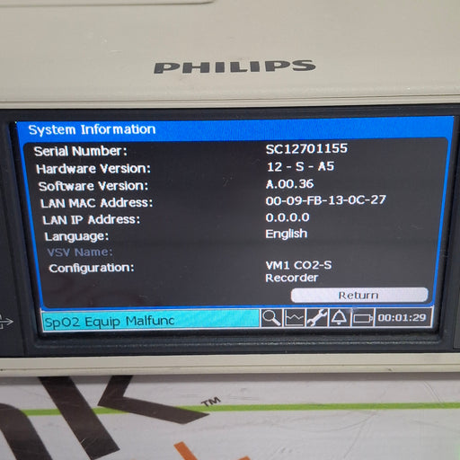 Philips Philips SureSigns VM1 Patient Monitor Patient Monitors reLink Online