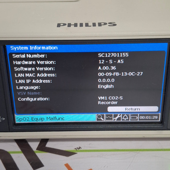 Philips Philips SureSigns VM1 Patient Monitor Patient Monitors reLink Online