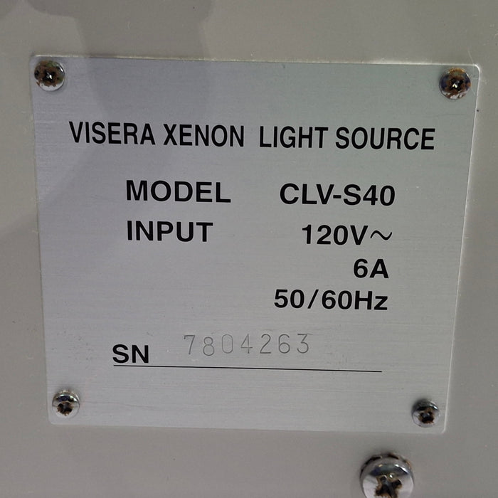Olympus Visera CLV-S40 Light Source