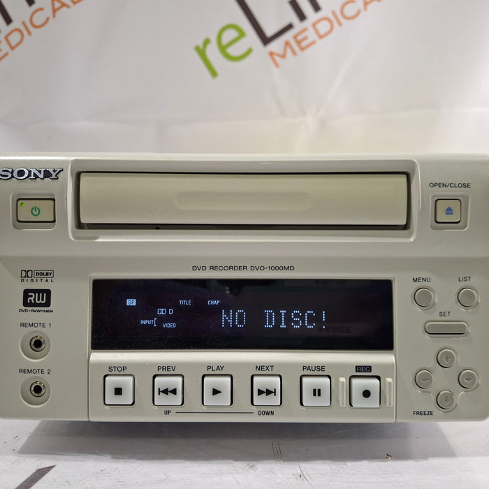 Sony DVO-1000MD Video Digitizer DVD Recorder