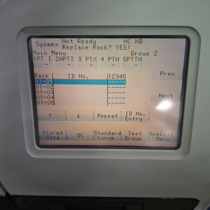 Sysmex CA-620 CA-600 series Automated Blood Coagulation Analyzer