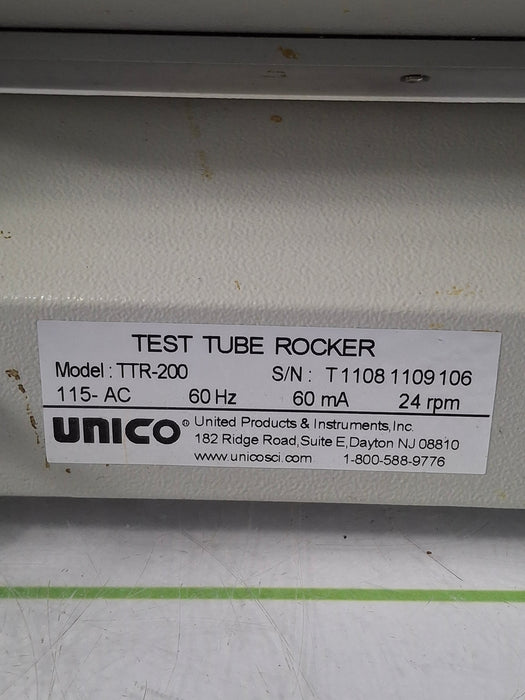 Unico TTR 200 Test tube rocker