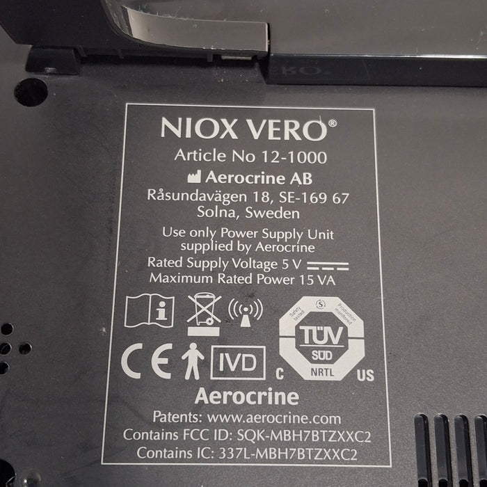 Aerocrine Niox Vero 12-1000 Airway Inflammation Monitor