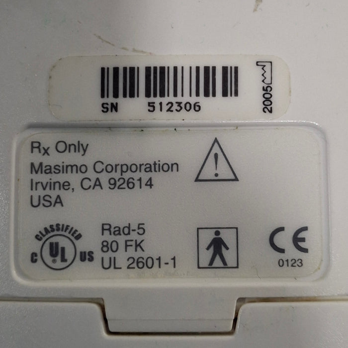 Masimo Rad-5 Handheld Pulse Oximeter Medical