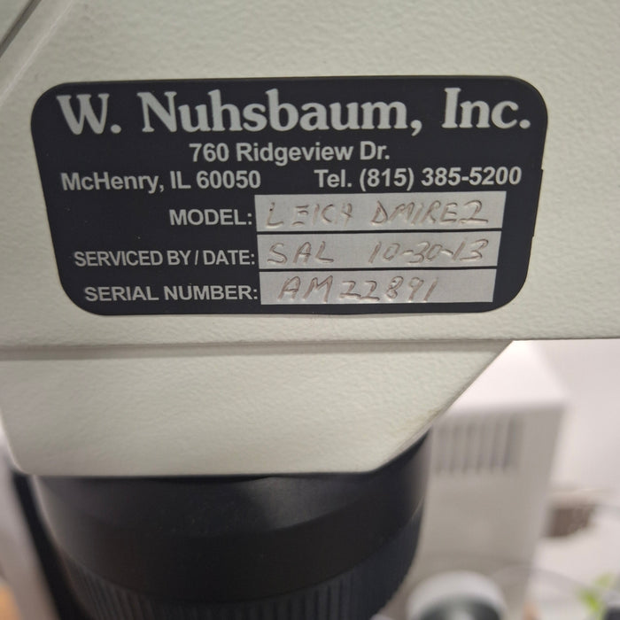 Leica DMIRE2 Inverted Lab Microscope