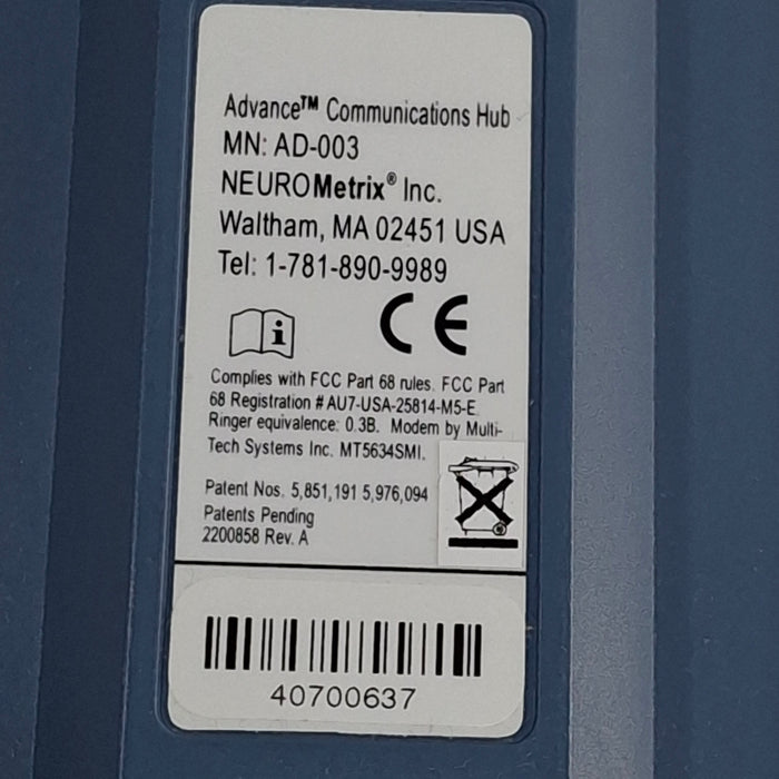 NeuroMetrix AD-003 Advance NCS/EMG
