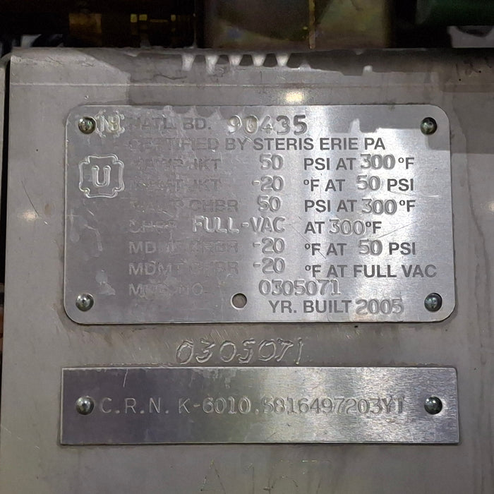 Steris Amsco Century V-116 Steam Sterilizer
