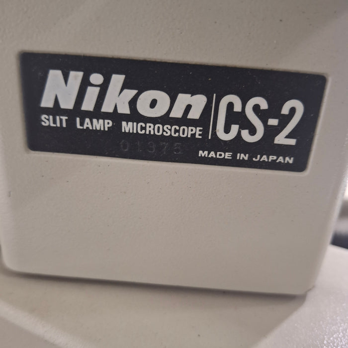 Nikon CS-2 Slit Lamp