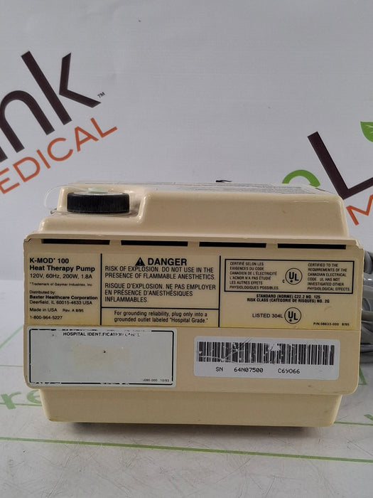 Baxter Baxter K-MOD 100 Heat Therapy Pump Temperature Control Units reLink Online